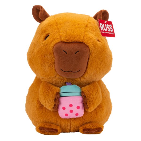 RBCR00901-KellyToy-RBCR-14InchPlush-CapybarawBoba-SIOC-FEP-IP-Front-lpr