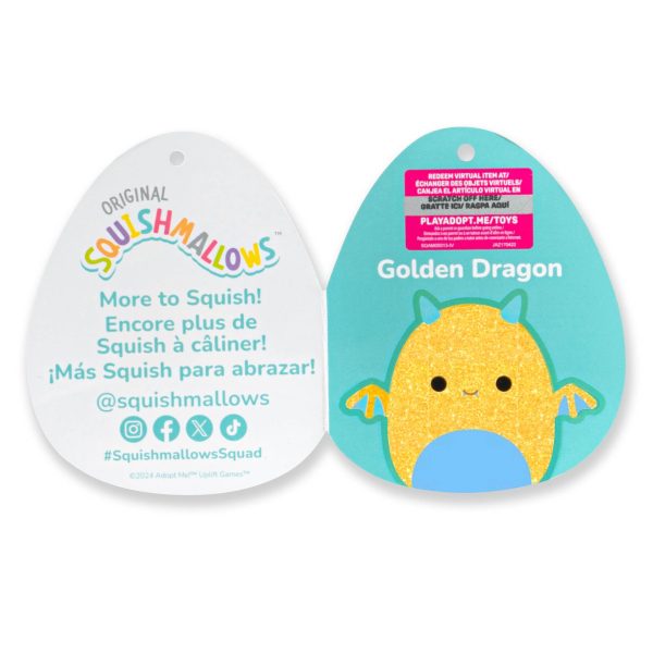 SQAM00013_-_Adopt_Me_-_Medium_Plush-8in_Squishmallow-Golden_Dragon-DTC-OP-OPEN_TAG-lpr