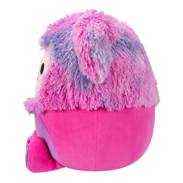 SQCR0555614.00NASQK-Squishmallows-14InchLargePlush-Woxie-MagentaBigfootWMulticoloredHair-OP-SideLeft_lpr