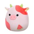 SQCR06531-Sqiuhsmallows-8inScented-LittlePlush-SelectSeries-WatermelonCow-OP-3QrtL-lpr