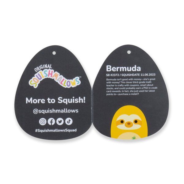 SQCR06532-Sqiuhsmallows-8inScented-LittlePlush-SelectSeries-PineappleSloth-IP-TagOpen-lpr