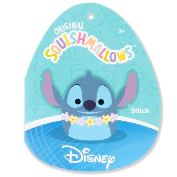 SQDI01088_IPM_SQDI01071_SQDI_MediumPlush10Squishmallows_Disney_StitchWearingLei_CPof6_TagFig01_lpr