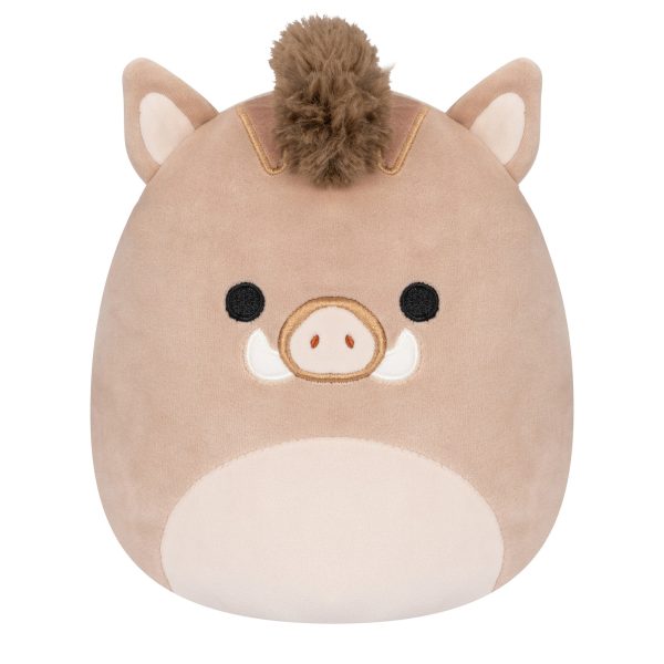 Squishmallows-7.5in-Warren-Brown-Boar-SQCR02666-FRONT-lpr